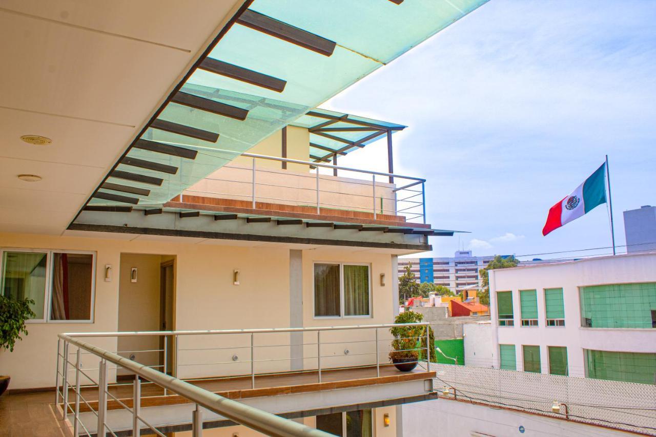 Отель La Casa Del Reloj - Zona De Hospitales Мехико Экстерьер фото