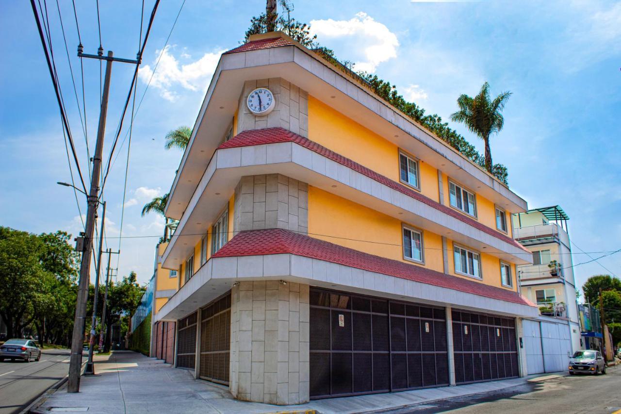 Отель La Casa Del Reloj - Zona De Hospitales Мехико Экстерьер фото